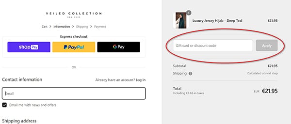 Veiled Collection Discount Codes And Promo Codes November 2022 