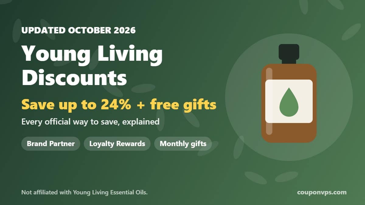 Young Living discounts October 2026: save up to 24% plus free monthly gifts